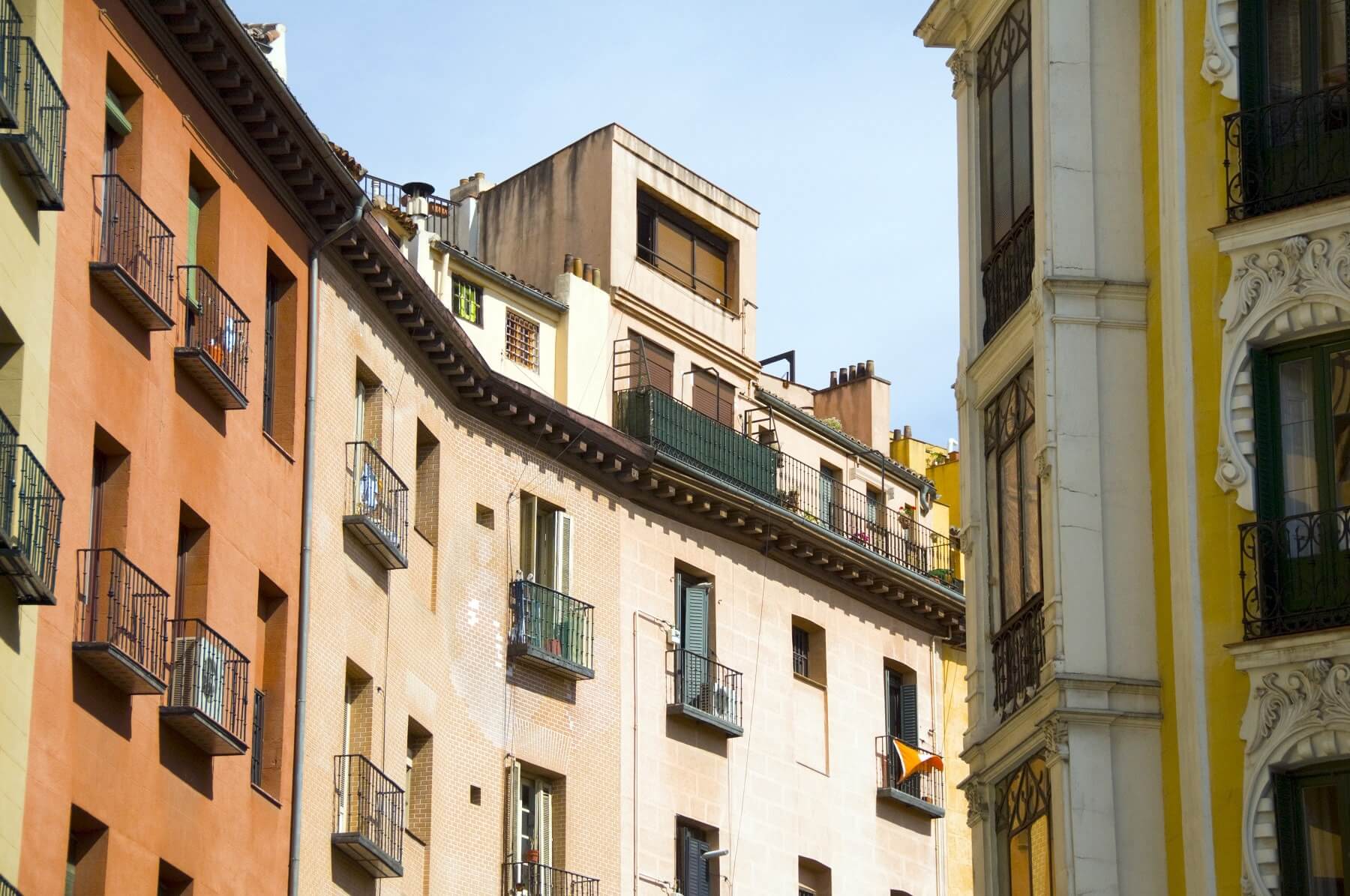 Logement à Madrid, immeubles typiques
